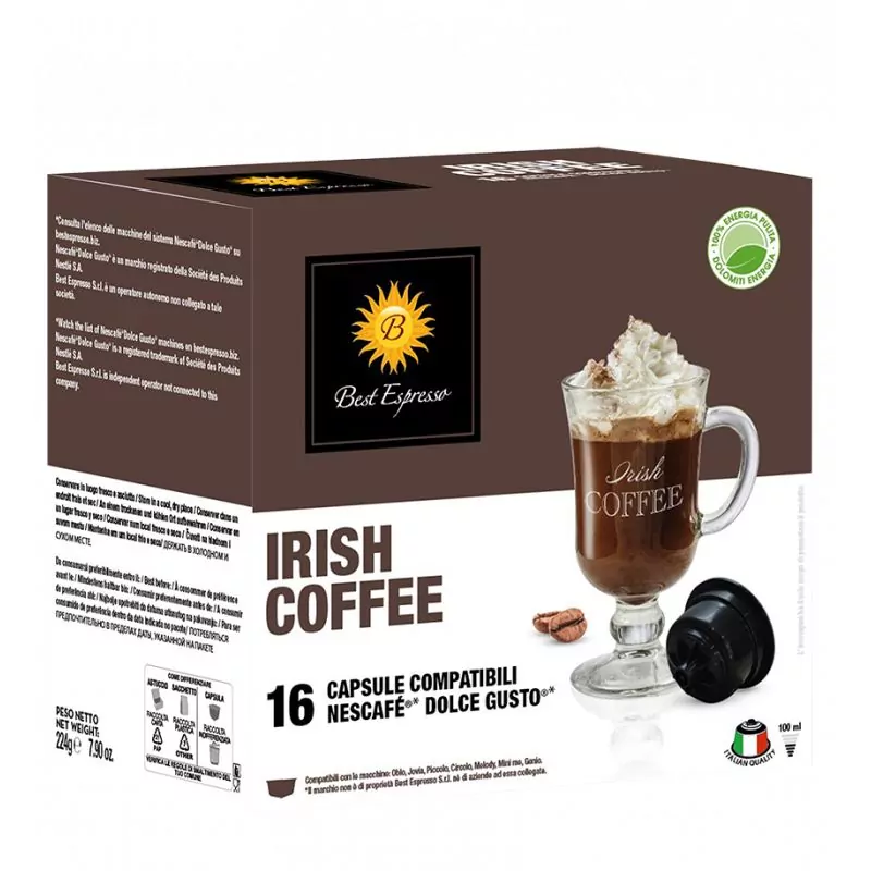 x16 Irish Coffee Compatibles Machine à Café Dolce Gusto®