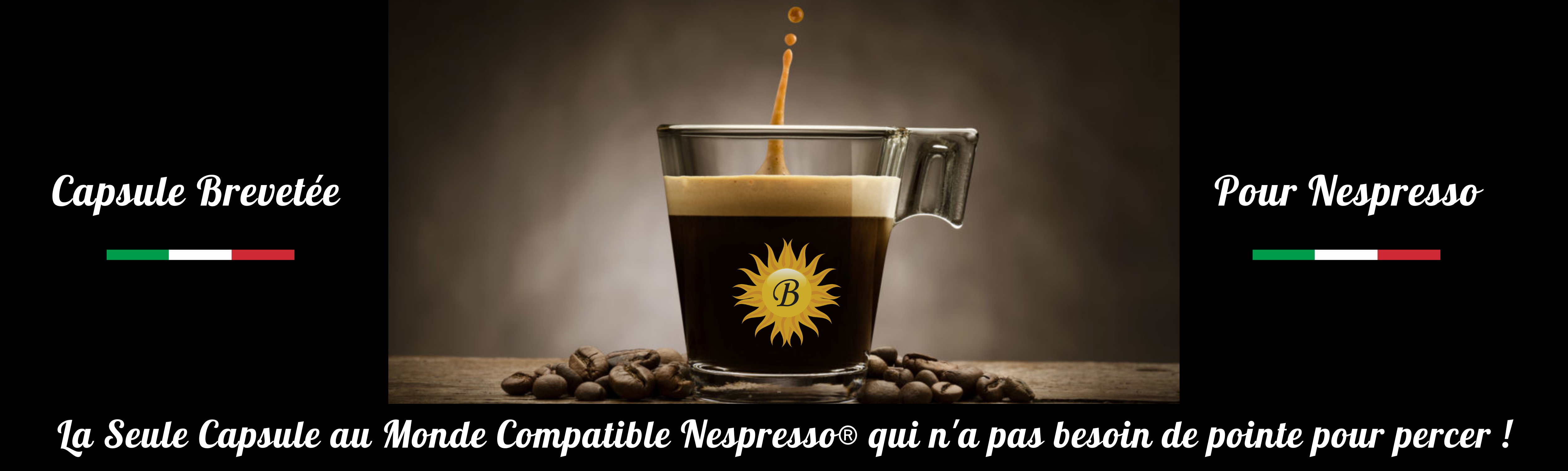 Cafetière Nespresso + Capsules au choix
