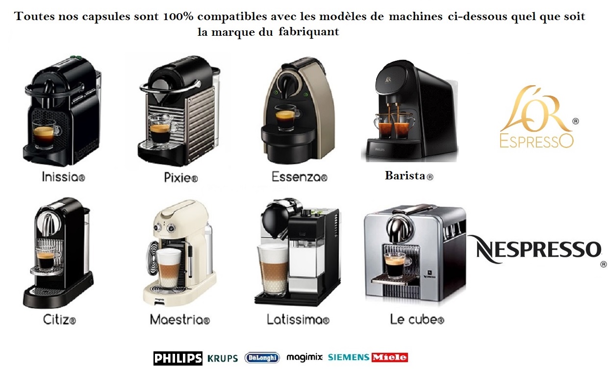 Vente en ligne Irish Coffee Capsule Café Compatible Machine à Café Nespresso  Goût Crême de Whisky x16