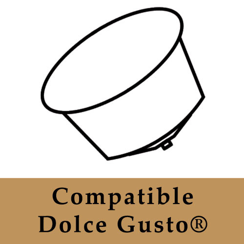 x16 Café Noisette Compatibles Machine à Café Dolce Gusto - Le Coin Café